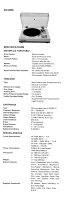 Kenwood KD-2055-Brochure